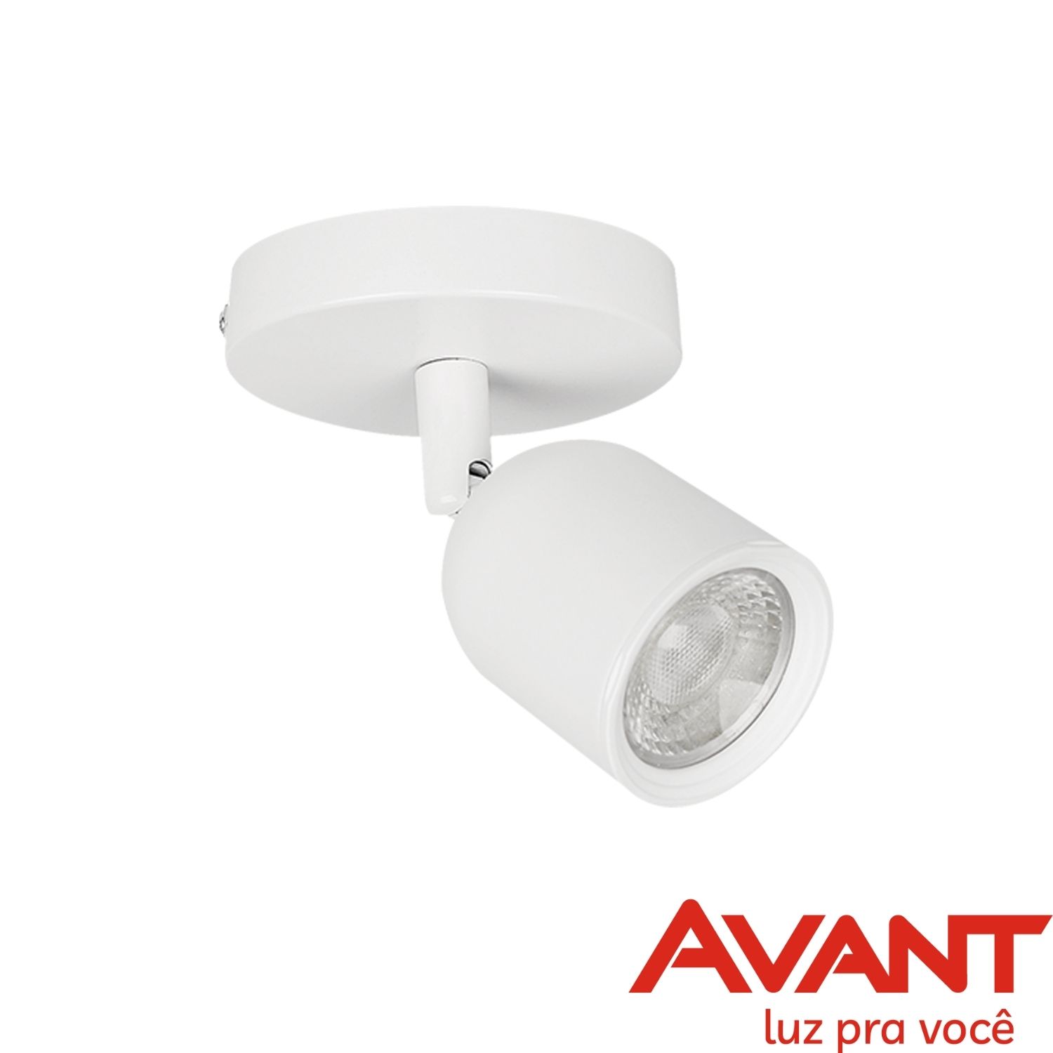 Spot de Led Sobrepor Elegance Br c/ Canopla 7W 3000K 38º Biv Avant 1