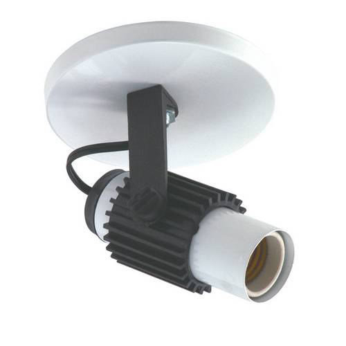 Spot Para 1 Lampada E-27 Branco/Preto Joanto 1