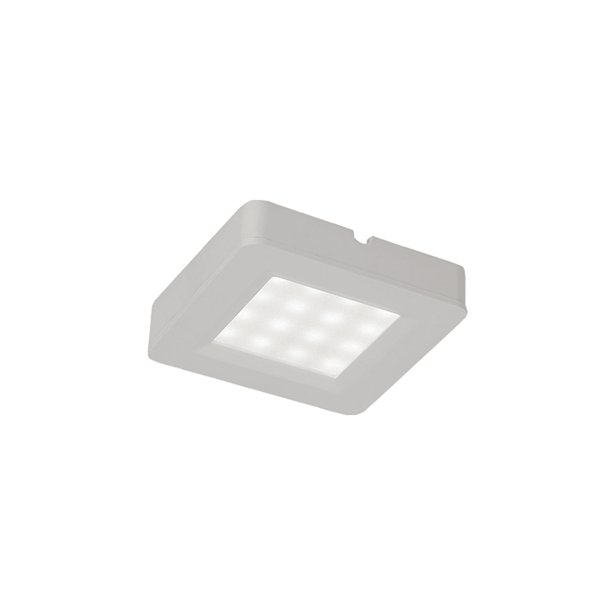 Spot De Led Quadrado Sobrepor Br 2W 6500K Biv Lm917 Luminatti 1