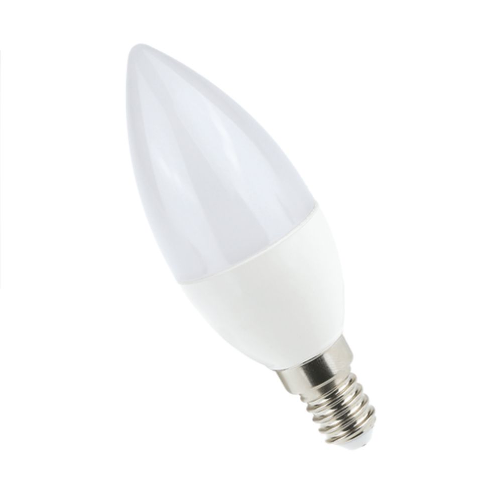 Lampada Led Vela Transparente 4,5W 6000K (Branco Frio) E14 Bivolt LM970 Luminatti 1