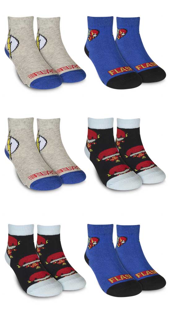 Kit 2 Pares de Meias 19/22 Infantil Cano Curto Flash Sortidos (004DCIC22740) Hoahi 1