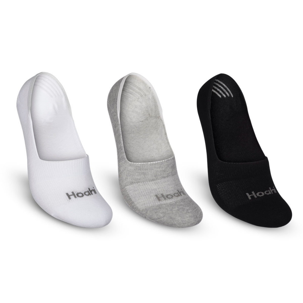Kit 3 Pares de Meias 33/38 Sapatilha Branca/Cinza/Preta (004HOWZ22966) Hoahi 1