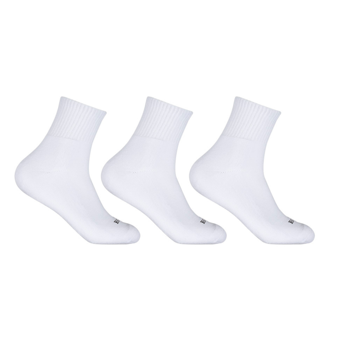 Kit 3 Pares de Meias 39/43 Cano Longo Atoalhada Branca (004HOML18097) Hoahi 1