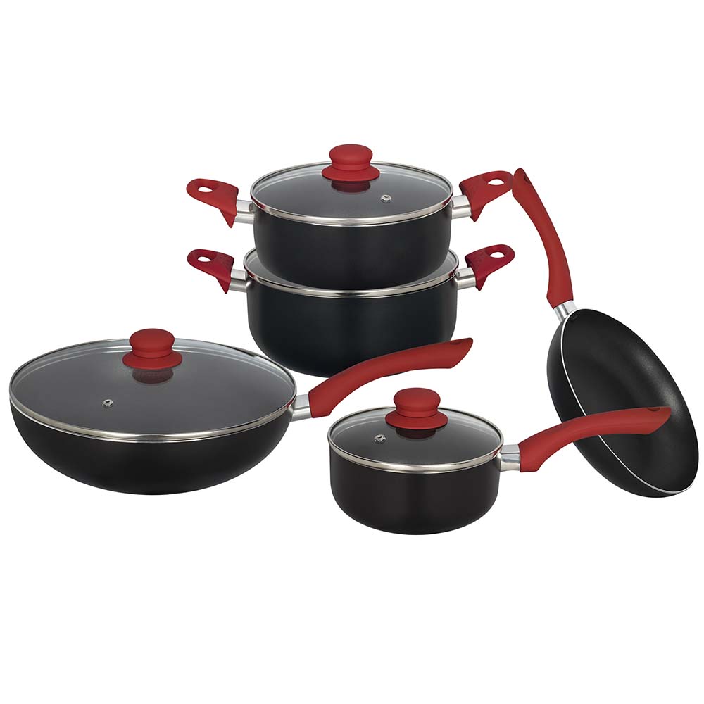 Conjunto de Panelas 5 Peças Linha Aroma 30050041 MOR 1