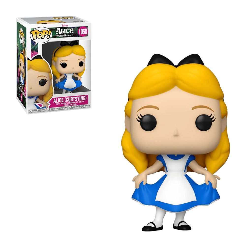 Funko Pop Disney Alice 70Th Alice Curtsying 1058 1
