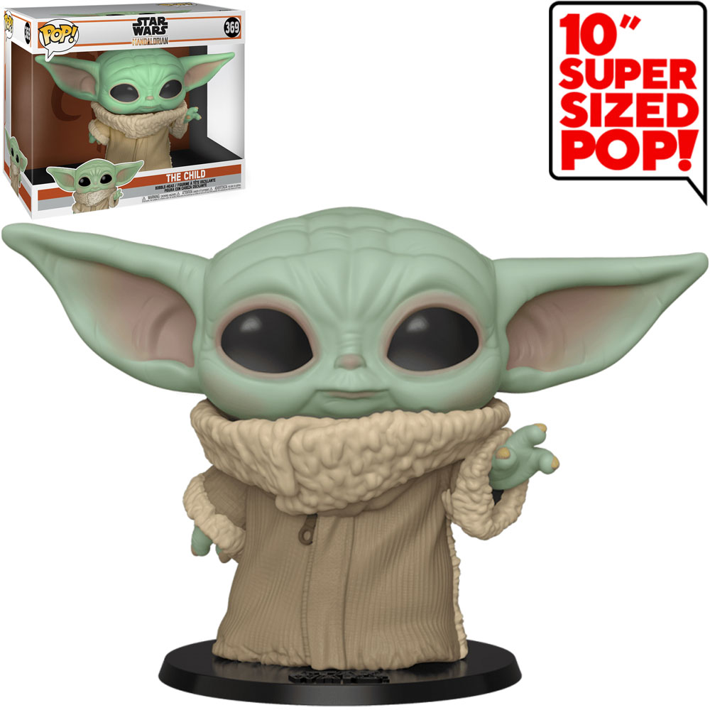 FUNKO FUNKO POP STAR WARS THE MANDALORIAN - THE CHILD (BABY YODA) (10" SUPER SIZED) 369 2
