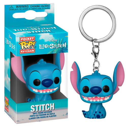 CHAVEIRO FUNKO POCKET POP DISNEY LILO & STITCH - STITCH 55619 2