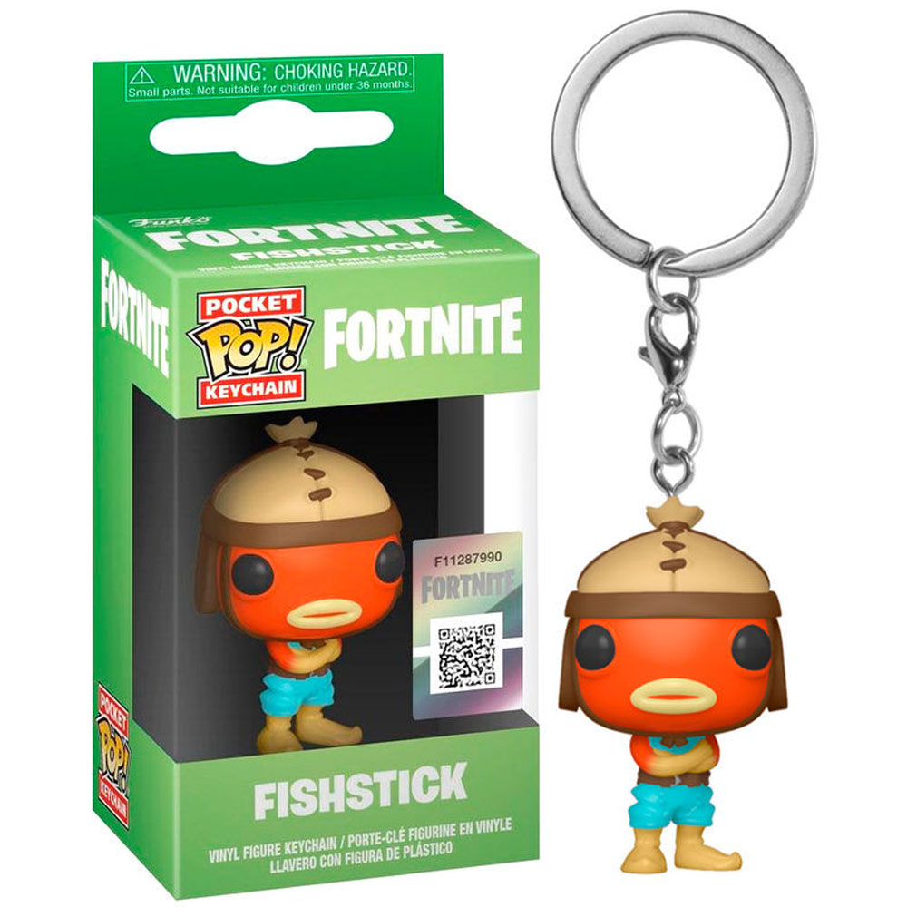 CHAVEIRO FUNKO POCKET POP FORTNITE - FISHSTICK 1