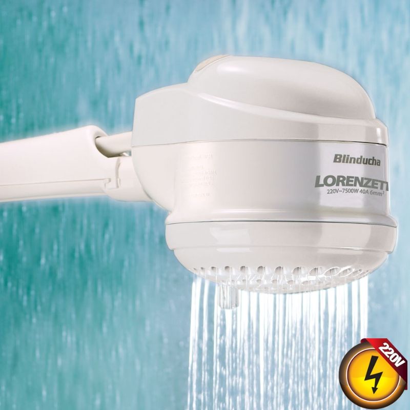 Ducha Blinducha 7500W 220V Lorenzetti Branca Lorenzetti 1