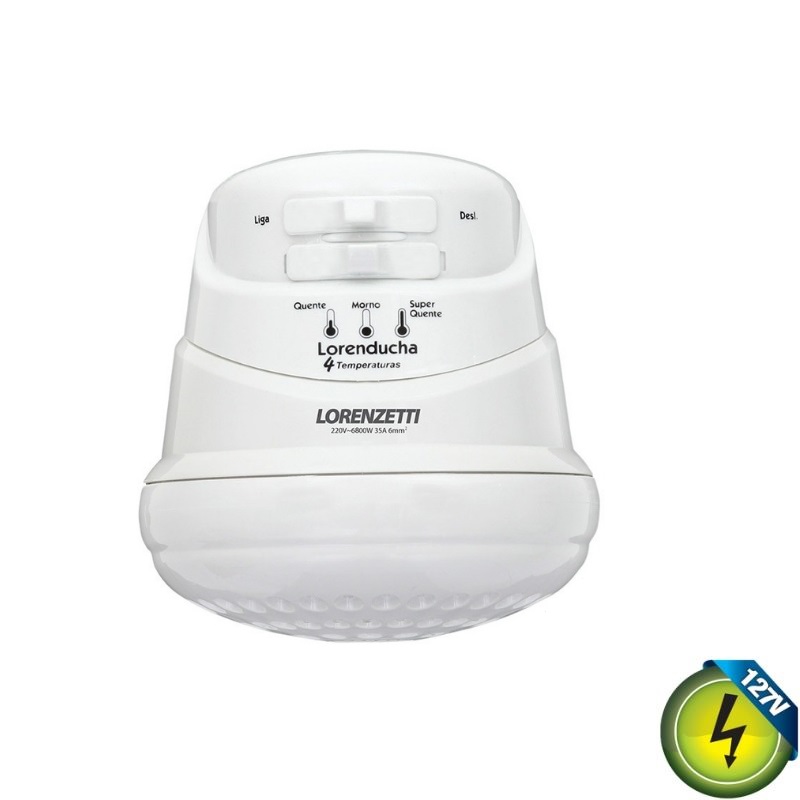 Ducha Lorenducha 5500W 127V 4T Branca Lorenzetti 1