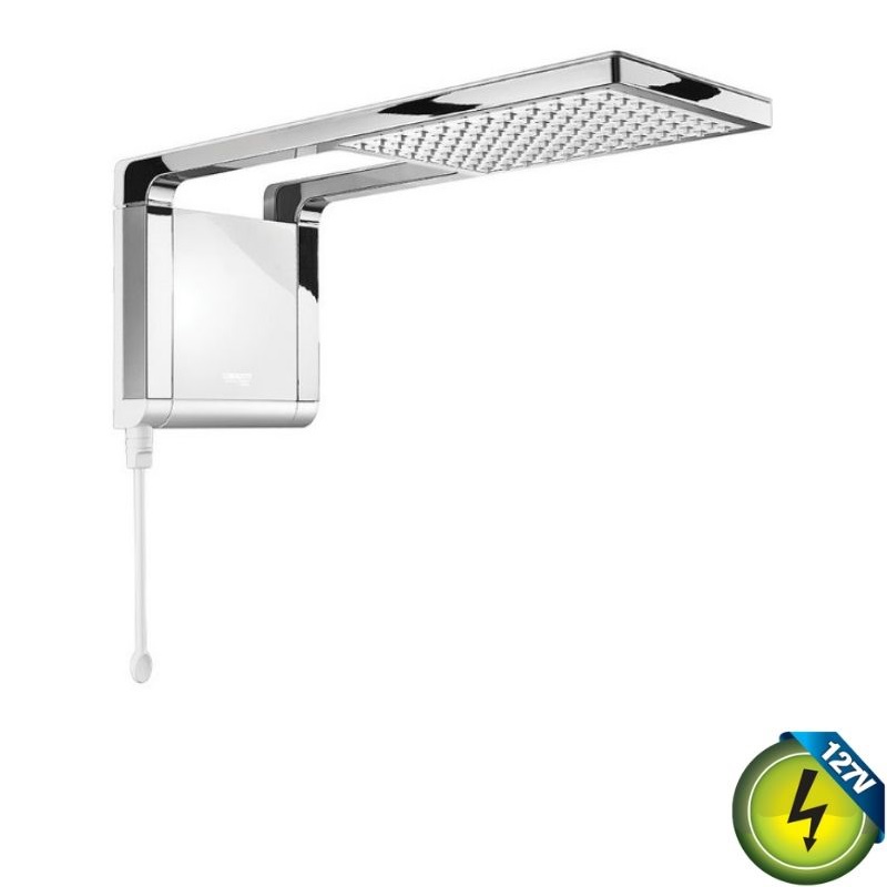 Ducha Storm Ultra Branca/Cromada 5500W 127V Lorenzetti 1