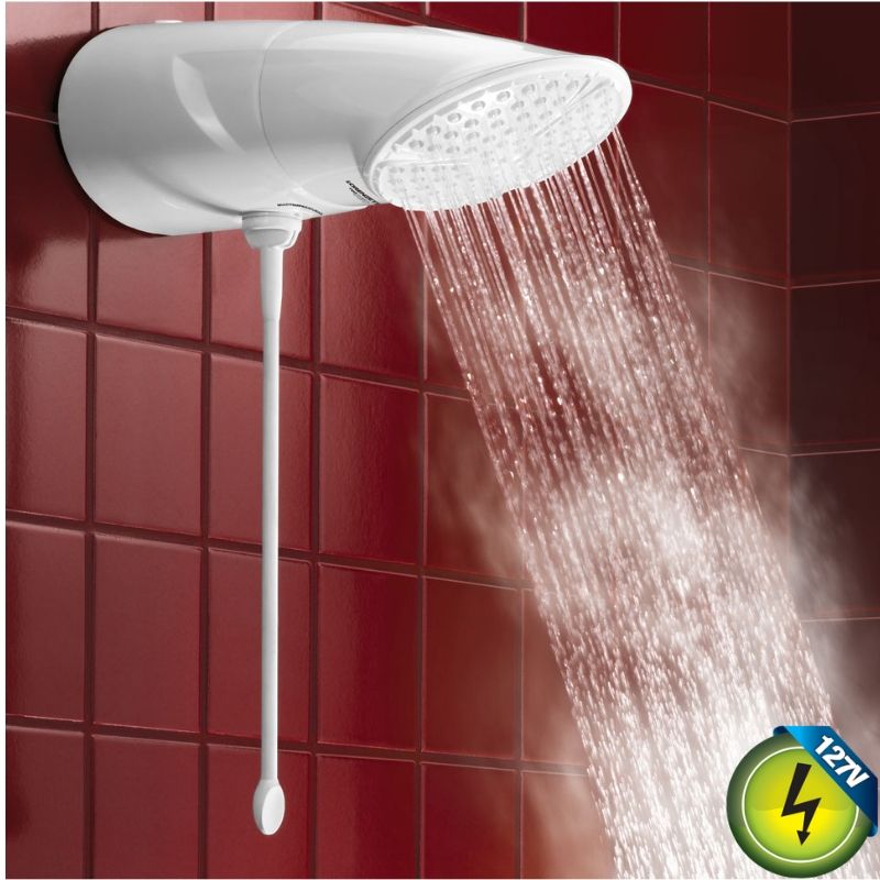 Ducha Top Jet Multitemp 5500W 127V Branca Lorenzetti 1