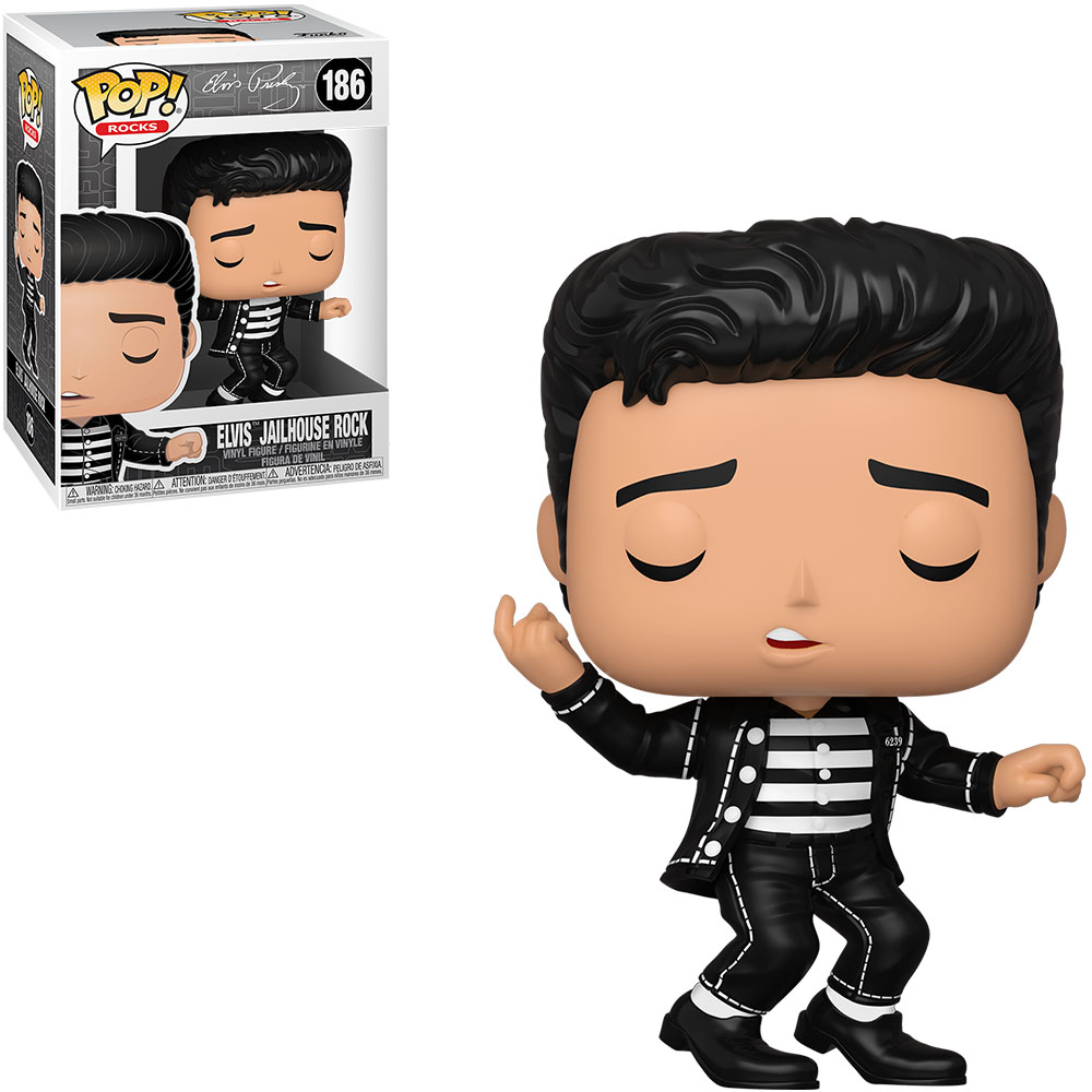 FUNKO POP ROCKS - ELVIS PRESLEY JAILHOUSE ROCK 186 3