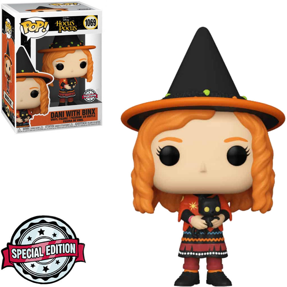 FUNKO POP DISNEY HOCUS POCUS EXCLUSIVE - DANI WITH BINX 1069 2