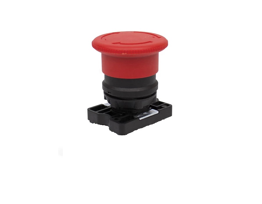 Botão De Impulso 40Mm SLPFN1R4 Soco Gira Vm Steck 1