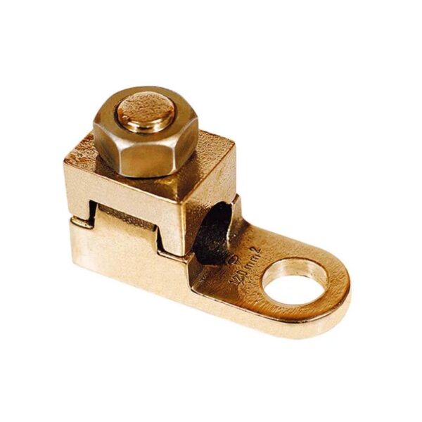 Terminal De Pressao Sapata Cobre 10mm Furo 5,4mm TA10 Intelli