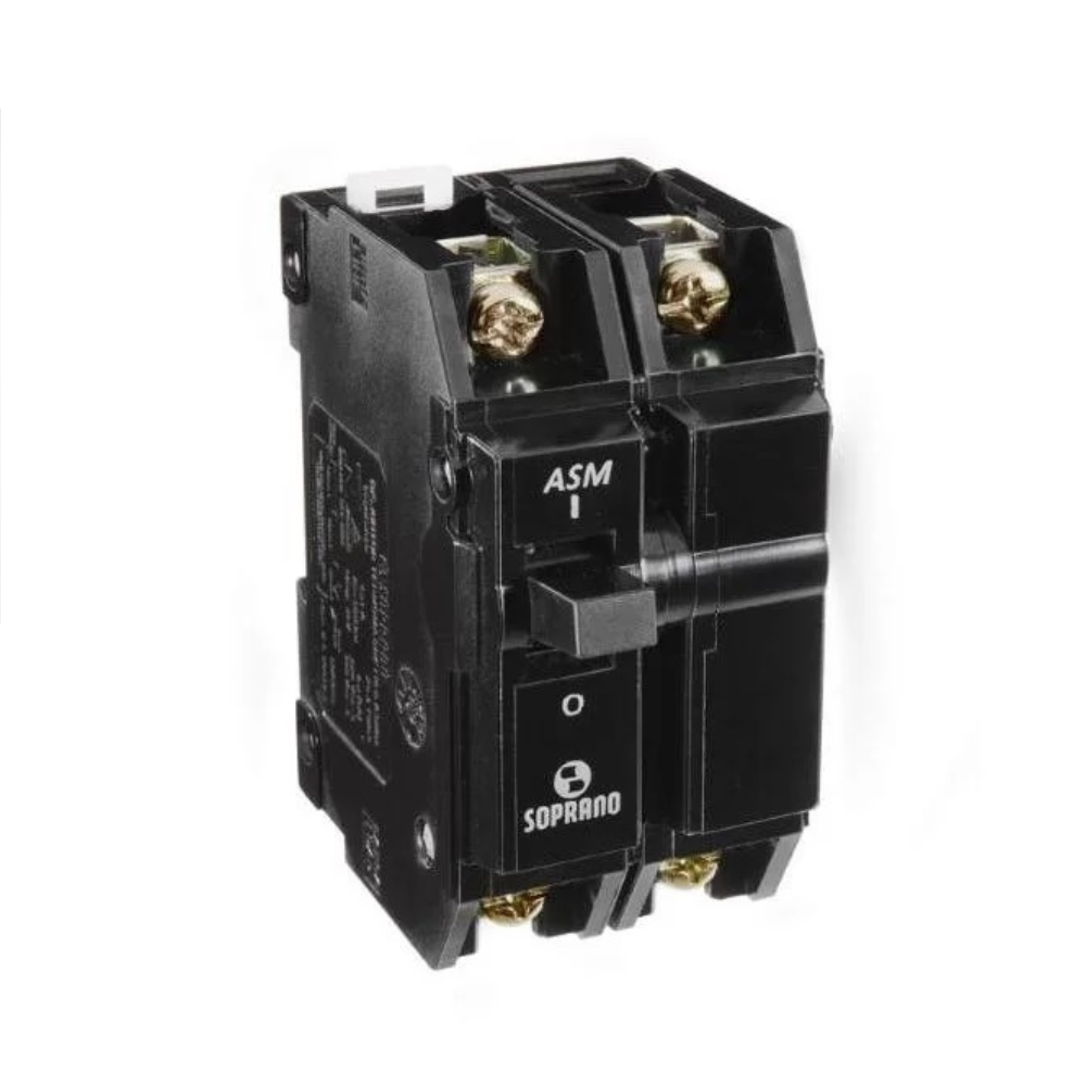 Disjuntor Bipolar 80A Norma UL Soprano 1