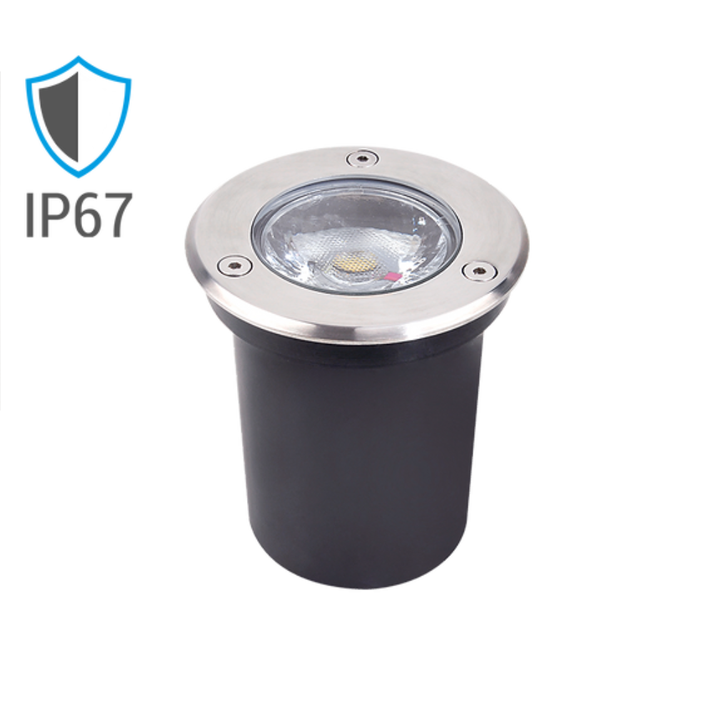 Embutido De Solo Led 3W 2700K (Branco Quente) IP67 Bivolt LM614 Luminatti