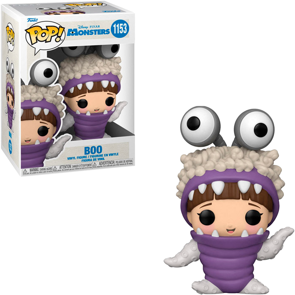 Funko Pop Disney Monster Inc 20Th Boo W/Hood Up 1153 1