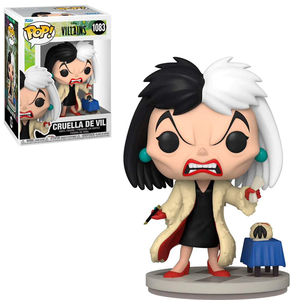 Funko Pop Disney Villains - Cruella De Vil 1083 1