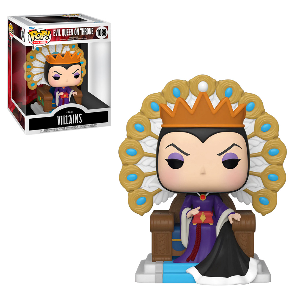 Funko Pop Disney Villains - Evil Queen On Throne 1088 (Deluxe) 1