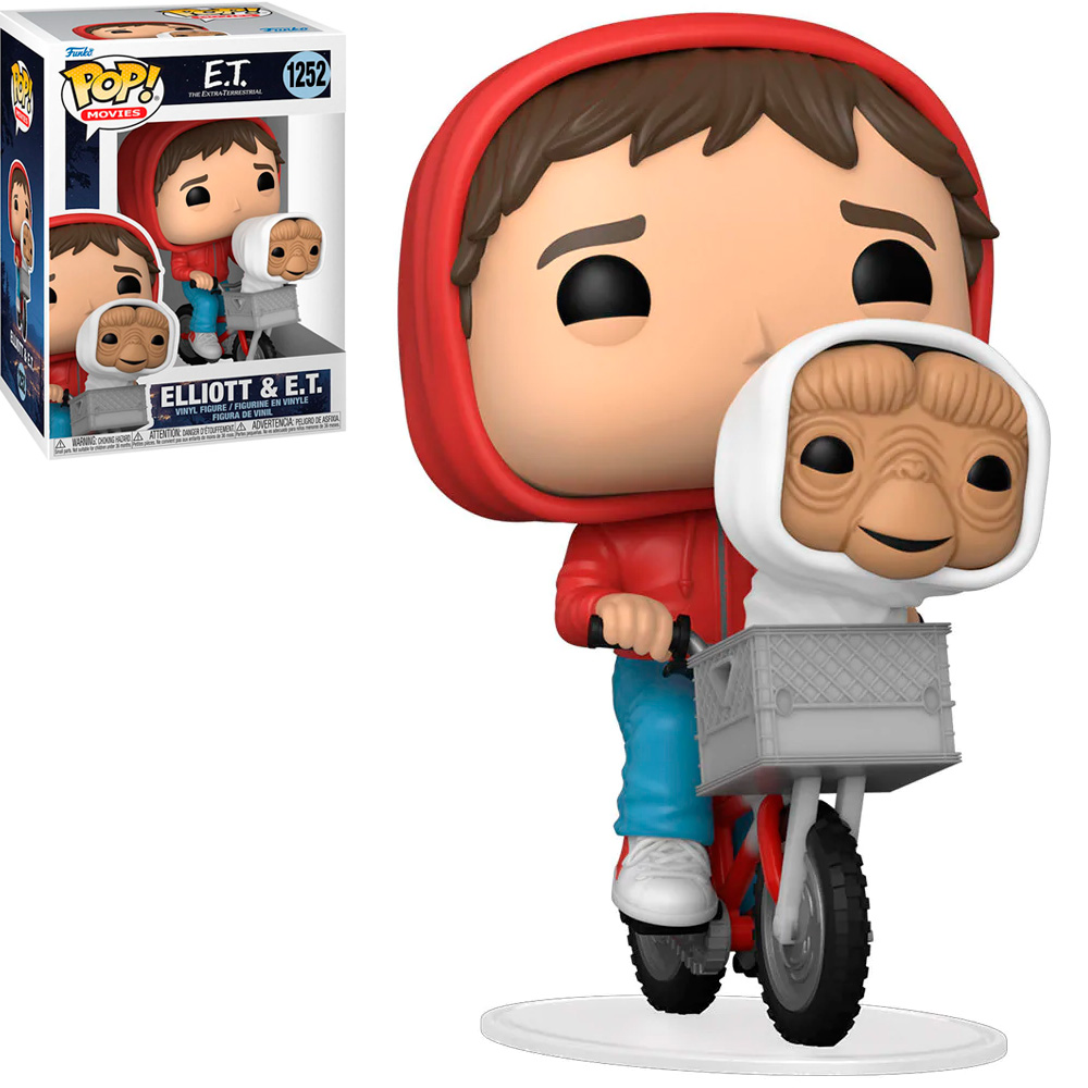 Funko Pop E.T. 40Th - Elliott & E.T W/Bike 1252 1