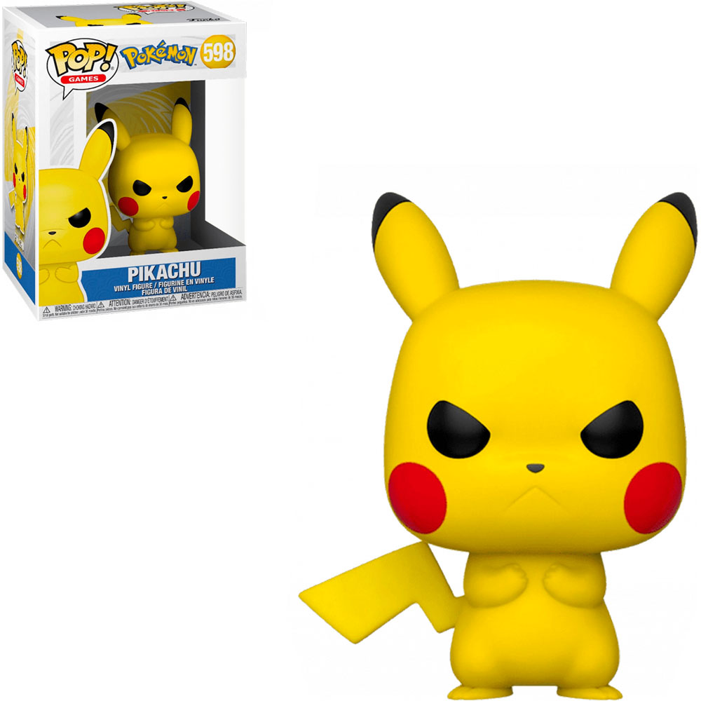 Funko Pop Pokemon S3 Pikachu Grumpy 598 1