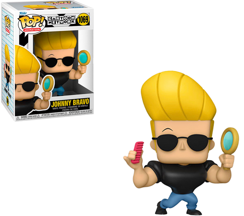 Funko Pop Johnny Bravo Johnny W/Mirror Comb 1069 1
