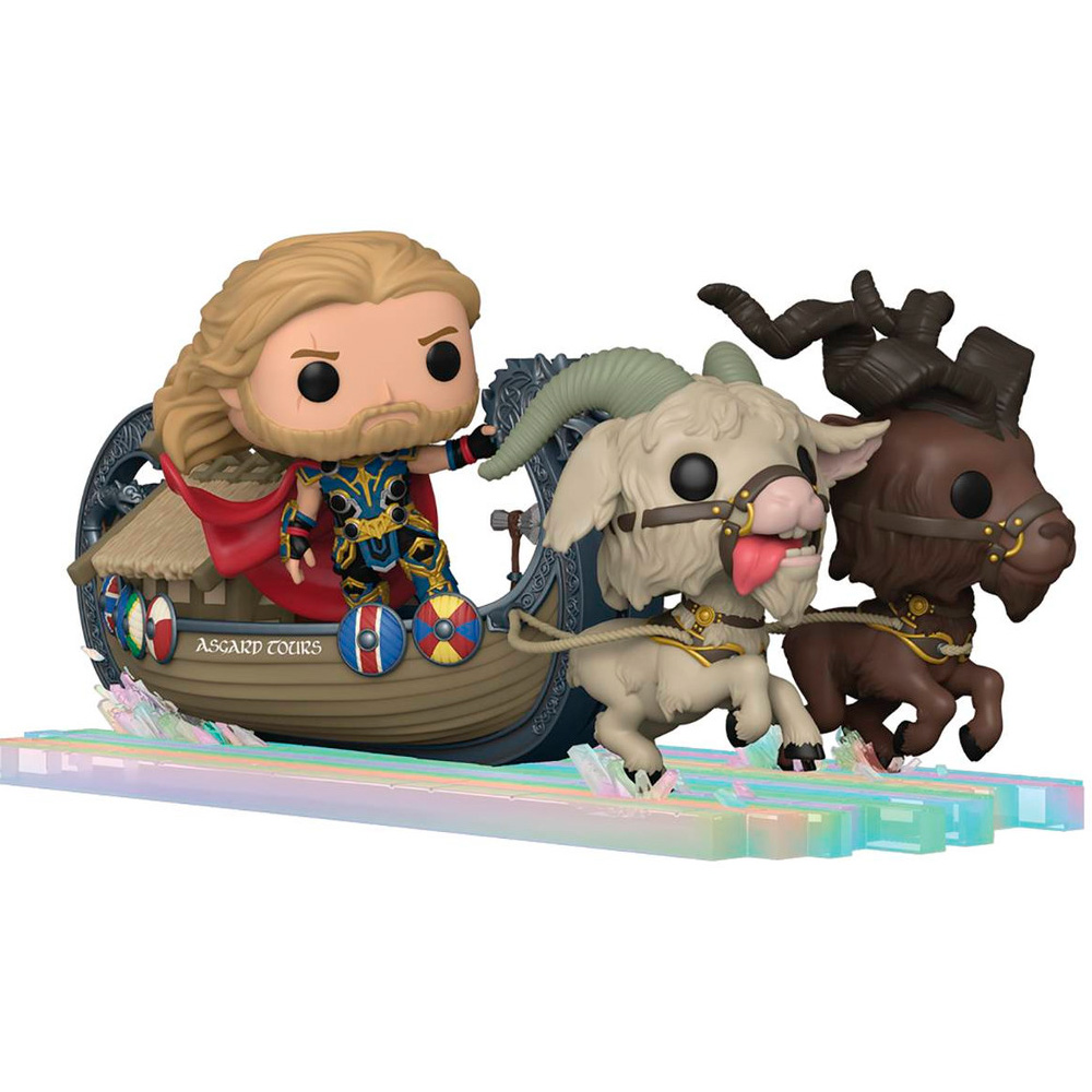 Funko Pop Marvel Thor Love And Thunder *Rides* Goat Boat 290 1