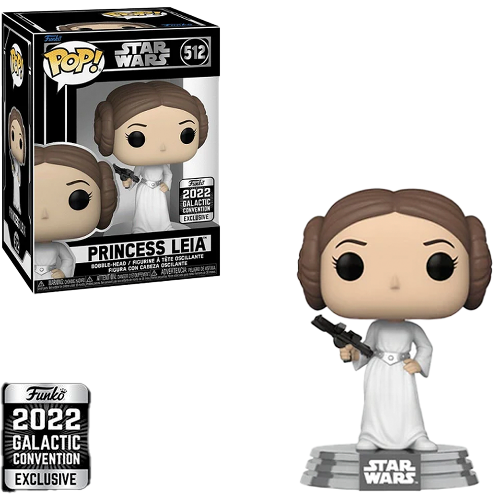 Funko Pop Star Wars Galactic Convention Exclusive - Princess Leia 512 1