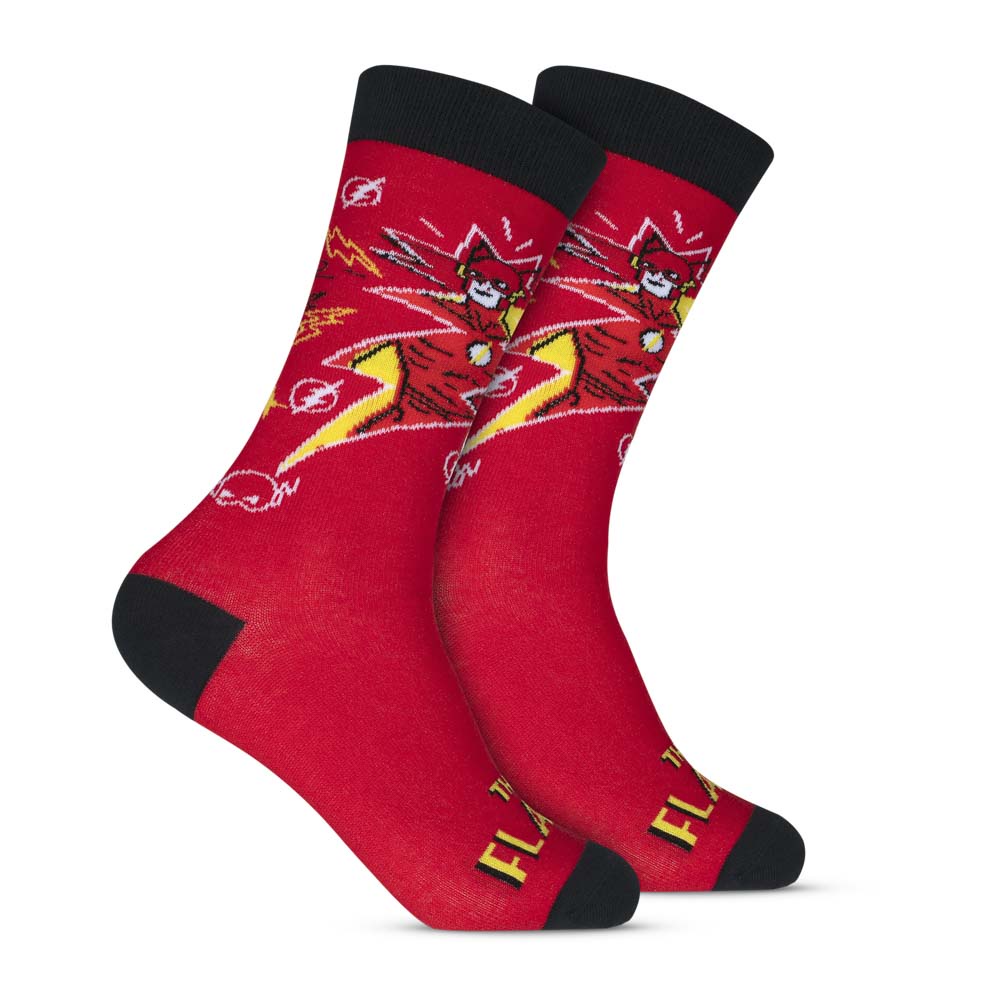 Par de Meia 39/43 Style Cano Longo Estampada - HOAHI COR:Flash 1